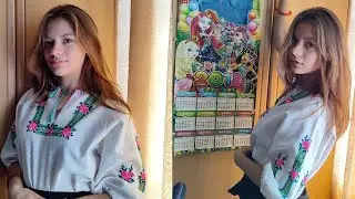 VLOG Даша показала свою первую любовь. Вышиванка от прабабушки