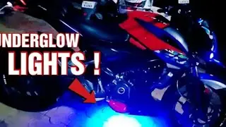 INSTALLING UNDERGLOW LIGHTS IN MY #NS200 |PRATIK 1215 |NS 200 #Ns200 #MODIFIED|