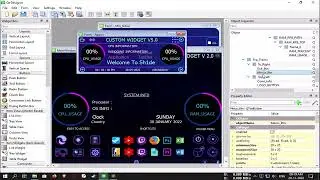 PyQt5 App - Multiple Window, Network Indicator, System Tray & Progress Bar + Clock  PART_01