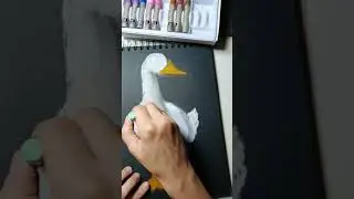 рисую утю #художник #арт #рисование #скетч #art #painting #drawing #watercolor #sketch #утка #duck