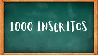 1000 inscritos
