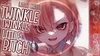 [Nightcore] ➳ Twinkle Twinkle Little Bitch - Leah Kate (Lyrics)