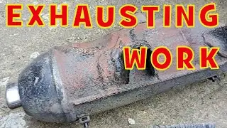 How to remove the Exhaust Silencer for Ceramic Silica repaint on Piaggio X9 250cc