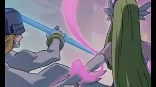 Digievolución al Nivel Supremo de Angemon y Angewomon HQ (Español de España)