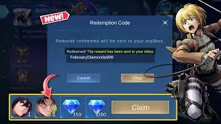 CLAIM ALL FREE DIAMONDS REDEEM CODES THIS FEBRUARY 2024 | FREE 1000 DIAMONDS GIVEAWAY