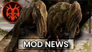 JURASSIC PARK INSPIRED T-REX,VELOCIRAPTOR AND MORE | PATH OF TITANS | MOD NEWS