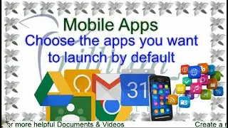 Mobile Apps - Default Apps