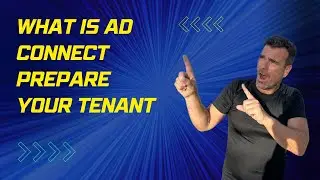 What is AD connect prepare your tenant