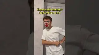 COMO CADA MEMBRO DA FAMÍLIA ME VÊ