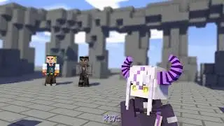 Laplus and Kobo Valorant Clip [Minecraft Animation]