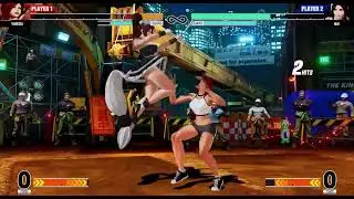 KOFXV mod Mai Maid vs Vanessa GYM kof ryona