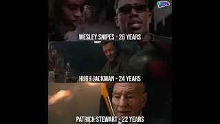 Actors who have played their Marvel roles the longest 🎬 #blade #wolverine #professorxavier #shorts