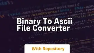 binary to ascii file converter