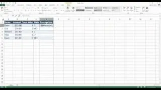 HOW TO USE RELATIVE REFERENCES FOR TABLE OBJECTS IN MICROSOFT EXCEL
