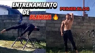 🔴Mi primer blog entrenamiento de plancha 🔥 🥵 💪 #calisteniaencasa #motivacion