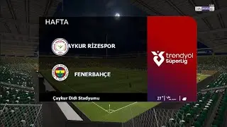 2024-2025 SEZONU TRENDYOL SÜPER LİG SKORBORD YAMASI