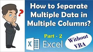 Microsoft Excel| Extract Multiple matches in separate Columns| Without VBA | Index Match | Part-2 |
