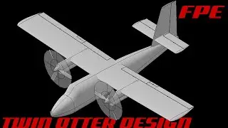 Twin Otter Design Timelapse | OpenVSP