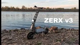 Электросамокат для российских дорог  ZERX v3 - первый серийный, модификации...