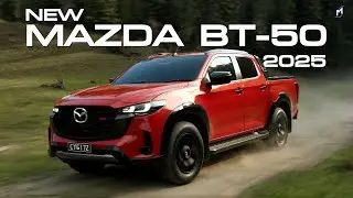 รุ่นใหม่ โฉม Mazda BT-50 2025 หล่อเข้มบนพื้นฐาน D-Max