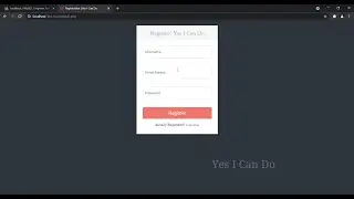 Complete Login & Registration System | PHP | MySQL | Session  | PHP Tutorial |  Yes I Can Do