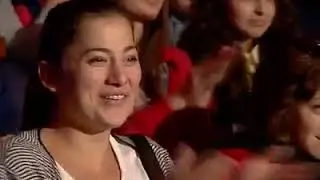 Она порвала зал
