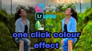 Snapseed Lightroom color correction Photoshop tutorial video for mobile filters