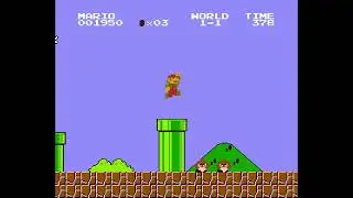 [TAS] Super Mario bros. World 1-1. Time: 317. All boxes are broken and all enemies are killed