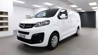 Vauxhall Vivaro 2900 1.5 Sportive Edition White 6 Door L2 Long 100 BHP - DL21 TXN - VanStar