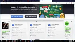 How to create free radio broadcasting account