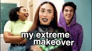 MY SISTER AND BRENT GIVE ME AN EXTREME MAKEOVER | MyLifeAsEva