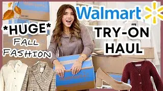 *HUGE* WALMART FALL HAUL 2024 🍂 New Arrivals Unboxing Haul 25+ AMAZING fashion finds!! #walmarthaul