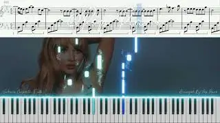 Sabrina Carpenter 'Taste' PIANO TUTORIAL