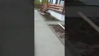 Подготовка дорожек под тротуарную плитку