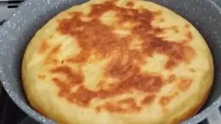 Вкусный Хлеб на сковороде😍💛💛  (рецепт 👇 )