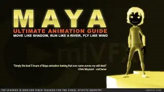 cmiVFX Releases New Autodesk Maya Ultimate Guide - Character Animation