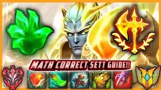 Wild Rift: MATHEMATICALLY CORRECT SETT RUNES GUIDE!! 😱 (One Shot Everyone After Watching This Guide)