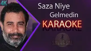 Saza Niye Gelmedin Traditional Folk Song (KARAOKE)