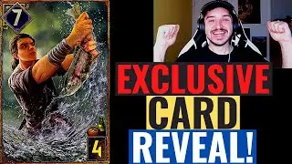 GWENT: BEAR WITCHER ADEPT! MY FIRST CARD REVEAL!