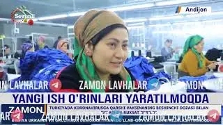 BULOQBOSHI TUMANIDA YANGI ISH O'RINLARI YARATILMOQDA