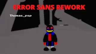 Error Sans Rework I Undertale au's fight I ROBLOX
