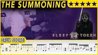 The Summoning - Sleep Token | DRUM SCORE Sheet Music | 