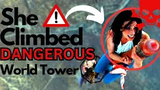 she Climbed The World's Dangerous Tallest Tower, Now She's Stuck  Film  Explained in Hindi   YouTube