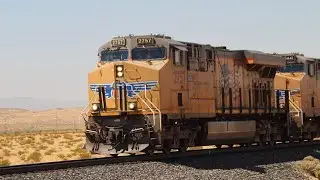 UP 2757 Speeds Past Harvard Dr. in the Desert!