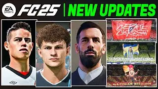 EA FC 25 NEWS | NEW CONFIRMED Updates, Real Faces & Career Mode Additions ✅