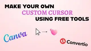 How to make a custom cursor on Windows