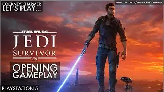 STAR WARS JEDI Survivor - Opening Gameplay │PS5│