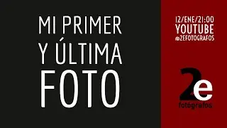 Mi primer y última foto.