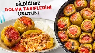 Dersimiz: DOLMA 🫑 Bildiklerinizi UNUTUN 🫑 Mükemmel Kıymalı Biber Dolması Tarifi & Dolmanın Anatomisi