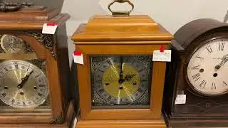 Ridgeway Westminster Chime Bracket Mantle Clock chimes 2 PM